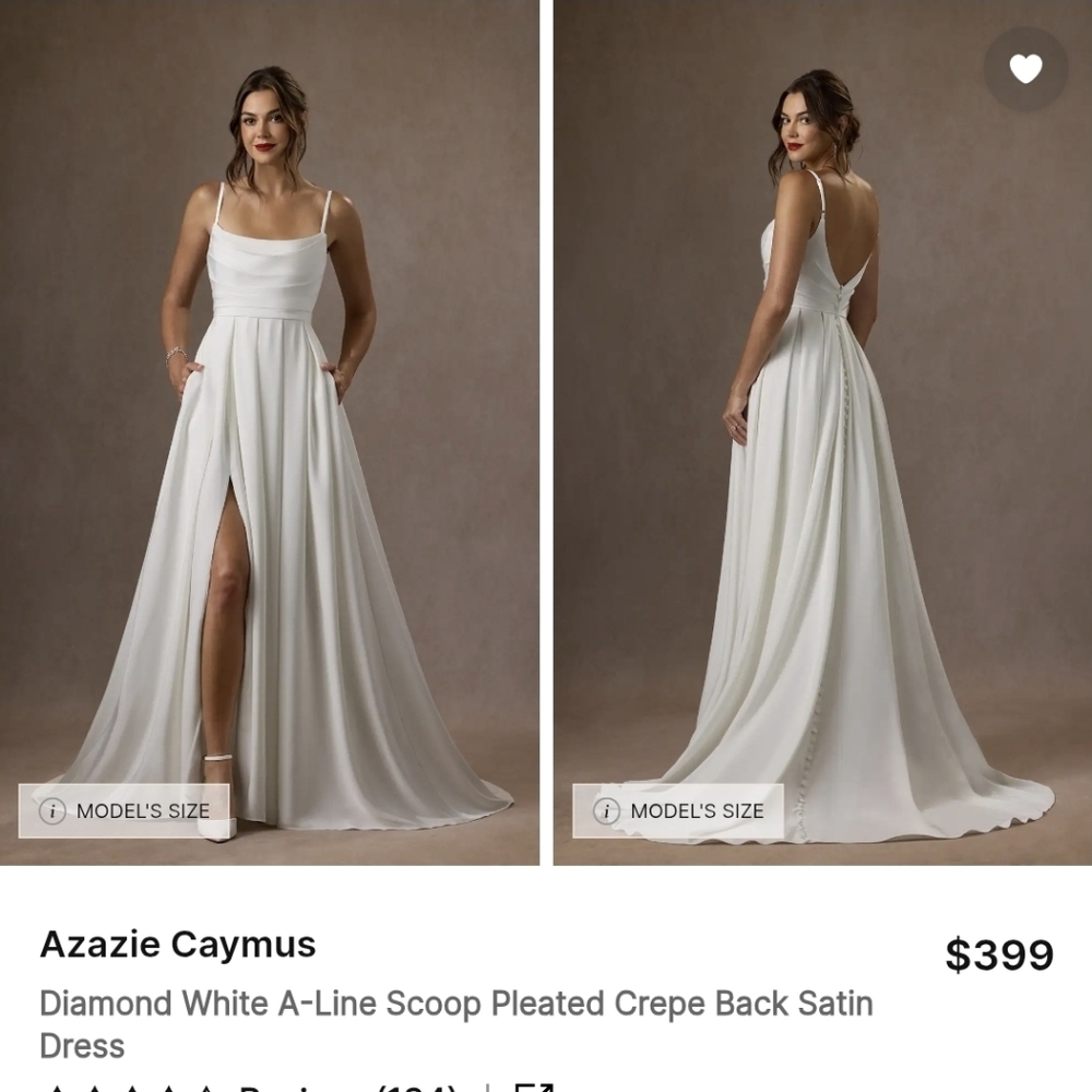 Azazie Caymus Wedding Gown